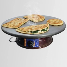 Resim Gülsan 55 cm Elektrikli Katmer - Gözleme - Yufka - Kara Saç Termostatlı 