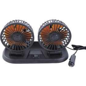 Resim Point Çift Başlı Otao Vantilatörü 24V HAFA30 Araç Fanı Oynar ve Ayarlanabilir 