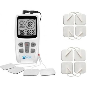 Resim X Pool Fizyopol Tens Ems Masaj Cihazı + 8'li Elektrod Yedek 