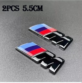 Resim Bmw X1 Uyumlu M Çamurluk Arması Seti 2'li Gloss Black 