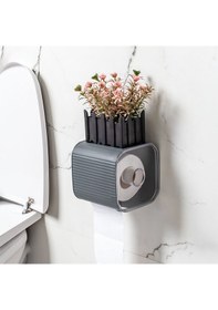 Resim Porsima 2042 Yapışkanlı Banyo Tuvalet Kağıtlığı Peçetelik 