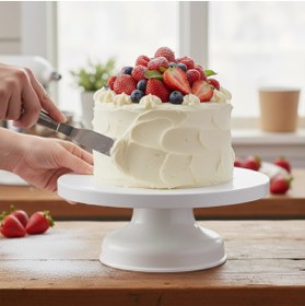 Resim Beysa Plastik Pasta Sıvama Standı Çap 32 CM 