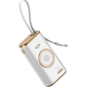 Resim Linktech WP16 Premium 10000 Mah 30W Magpro Akıllı Saat Uyumlu Powerbank 