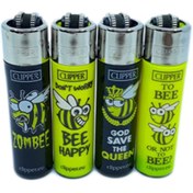Resim Clipper Dörtlü Taşlı+gazlı Çakmak Ajans2649102 