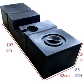 Resim Ace Camp Karavan Su Deposu 65 L Siyah 