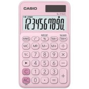 Resim Casio SL-310UC-PK Cep Tipi 10 Hane Pembe Hesap Makinesi 