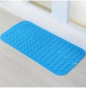 Resim Silikon Vantuzlu Masajlı Banyo Duş Kaydırmaz Paspas Duşakabin Paspası. Ayak Kaydırmaz 40 * 80cm 