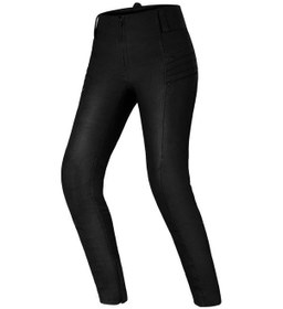 Resim Shima Nox 2 Kadın Korumalı Skiny Fit Motosiklet Pantolonu Mat Siyah 