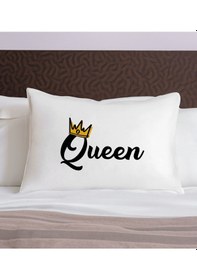 Resim Bk Gift Eğlenceli Tasarımlı Pamuklu Yastık Kılıfı-5 50x70cm , Sevgiliye , Ev si, Tasarım Ev Tekstili 