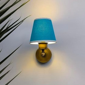 Resim Mini Glow Krem Biyeli Eskitme Gold Kaplama Duvar Apliği | (Hardal Sarısı) 