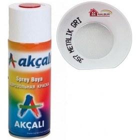 Resim Akçalı Sprey Boya 400 Ml 357 Metalik Gri 