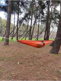 Resim CAMP AND MAP Mini Hamak 210x110 cm Mavi 