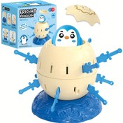 Resim 1 Set Etkileşimli Mini Penguen Korsan Varil Oyunu - Çocuklar ve Yetişkinler için Eğlenceli Oyuncak, Ebeveyn-Çocuk Etkileşimi için Bahar-Doğru Tasarım, Partiler ve Tatiller için Mükemmel, İdeal Cadılar Bayramı ve Noel Hediyesi, Oyun Seti|Oyun Sever Tasarım|Etkileşimli Oyun, Gençler Oyuncak 