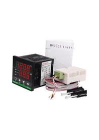 Resim Sınotımer Sıcaklık Nem Kontrol Cihazı Dijital Isı Soğutma Anahtarı Termostatı -siyah 