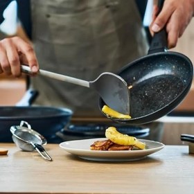 Resim CetKing Pro Wok Spatula, Silikon Uçlu 