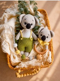 Resim Amigurumi Koala 3lü Set 