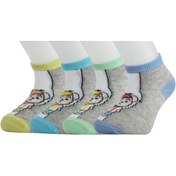 Resim Moyra Socks 4'lü Desenli Bebek Çorabı 