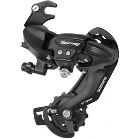 Resim Shimano Tourney Rd-ty300 Braketli Arka Vites Aktarıcı Siyah 