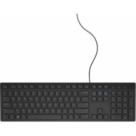 Resim Dell Multımedıa USB kablolu klavye KEYBOARD-KB216 - Turkısh (Qwerty) - Black 2.EL 