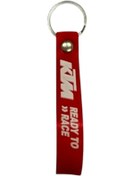 Resim Gogo Anahtarlık Kırmızı Beyaz Ktm 