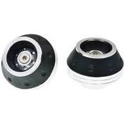 Resim Xuweiwei Silvery Universal Motorcycle Fork Frame Sliders Crash Protector Bobber Touring Dirt Bike 