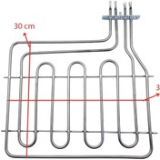 Resim Parmis Termikel Uyumlu Bhd6200ı Fırın Üst Rezistansı 
