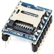 Resim MicroSD MP3 Modülü WTV020-SD-16P 