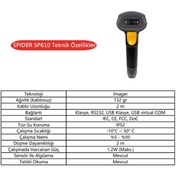 Resim Perkon Spıder Sp610 Usb 1d-2d (karekod) Okuyucu +Ayak 