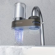 Resim Musluk Su Arıtıcı Filtre Elemanı - Kirleticileri Giderir, Tadı ve Kokuyu İyileştirir, Basınçlı Filtre Sistemi, Elektrik/Pil Gerekmez, Mutfak & Banyo Lavaboları İçin Kolay Kurulum 