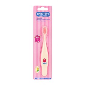 Resim Babyton Bio Diş Fırçası Pinky 