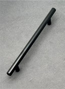 Resim Helen Mat Siyah Tv Ünitesi Vestiyer Yatak Odası Mutfak Dolap Çekmece Kulpu 192 Mm 10 Adet 