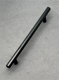 Resim Helen Mat Siyah Tv Ünitesi Vestiyer Yatak Odası Mutfak Dolap Çekmece Kulpu 224 Mm 1 Adet 