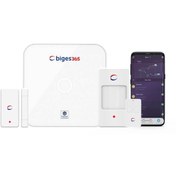 Resim Biges365 Bgs365-bk-n Iot Smart Network Kablosuz Alarm Kiti 1 Yıl Uzaktan Izleme Dahil 