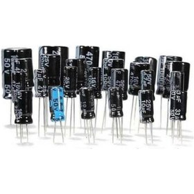 Resim 1 Uf 100 V 1 Mf 100 V Elektrolitik Kondansatör 10 Adet 