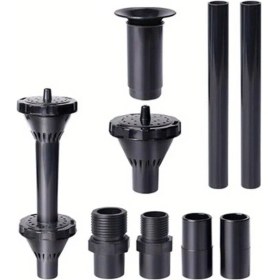 Resim Willowhaven L Çeşmesi Pompa Nozul Seti 8/9x Su Püskürtme Başlığı Bahçe Göleti 