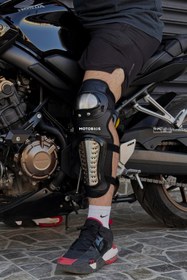 Resim Motobros Motorcu Titanyum Dizlik Dirseklik Takım 