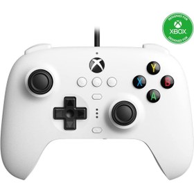 Resim 8Bitdo Ultimate Kablolu Controller Xbox Series X Series S - 0ne & Windows Beyaz 