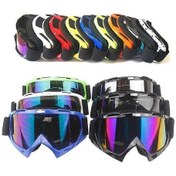 Resim Motokros Gözlüğü Motosiklet Gözlüğü Gözlük Atv Şeffaf Lens Kayak Kaskı Gözlük Arazi Kawasaki Oculos Gafas10 