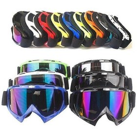 Resim Motokros Gözlüğü Motosiklet Gözlüğü Gözlük Atv Şeffaf Lens Kayak Kaskı Gözlük Arazi Kawasaki Oculos Gafas10 