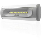 Resim Genel Markalar LEDLI CEVRE AYDINLATMA BEYAZ GOVDE 12V-24V 24 LEDLİ 12W ACILI DIS AYDINLATMA E ONAY SU GECIRMEZ 