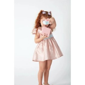Resim Ugly Duck Petit Coral 01-06 Yaş Peach Forest Kız Çocuk Abiye Elbise - Şeftali 