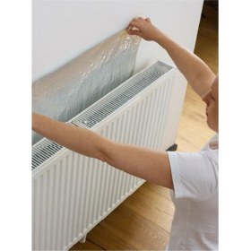 Resim Markaflex Ankaflex Kalorifer Petek Arkalığı & Petek Arkası Yalıtım Levhası & Radyatör Isı Yalıtım Levhası (3'lü Paket) 