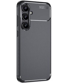 Resim Galaxy Uyumlu S24 Fe Kılıf İksp Negro Silikon Kapak - Siyah Siyah 
