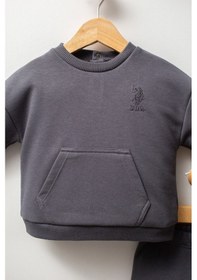 Resim U.s. Polo Assn Erkek Bebek Antrasit Takım Antrasit 