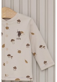 Resim U.S. Polo Assn. U.s. Polo Assn Erkek Bebek Krem Takım 5274-45846 Krem 