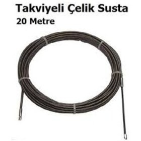 Resim 20 M Çelik Kılavuz 20 M Çelik Halat Takviyeli Susta 