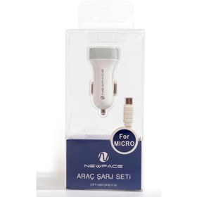 Resim Mey İthalat C17 Micro Usb 2.1a Araç Şarjı 