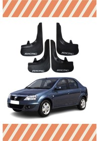 Resim Dacia Logan Sd 2006-2011 Racing Yazılı 4'Lü Tozluk Çamurluk Paçal 