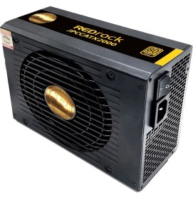 Resim Redrock 2000 Watt Mining Power Supply -(YENİ SESSİZ MODEL)-80 Gold - Psu Miner 