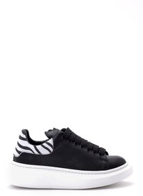 Resim Kadın Zebra Detaylı Sneaker 